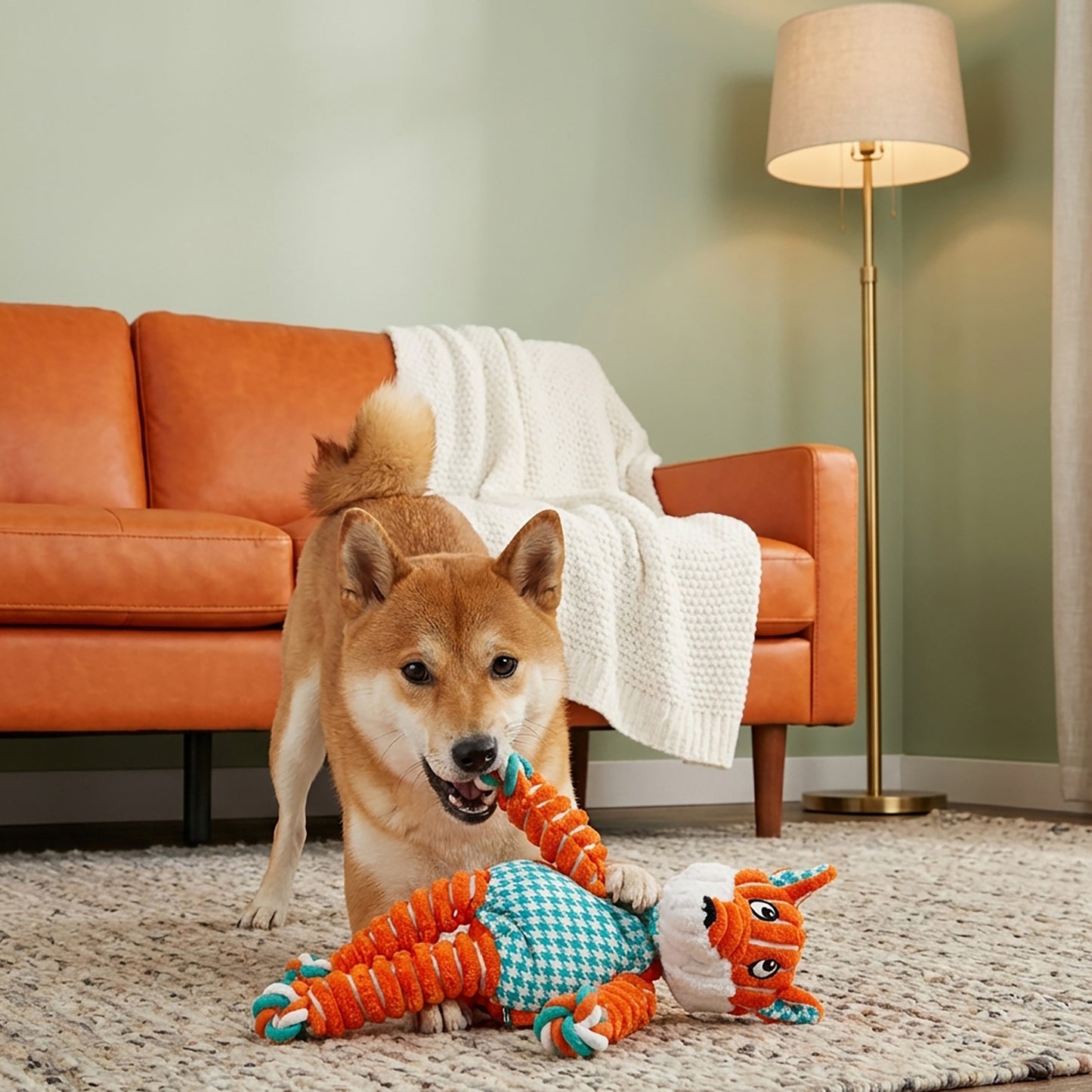 KONG Floppy Knots Fox Sm/Md