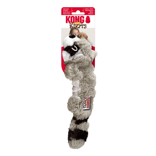 KONG Scrunch Knots Raccoon Sm/Md