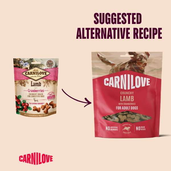 Carnilove Lamb with Cranberries Crunchy Treats 200g