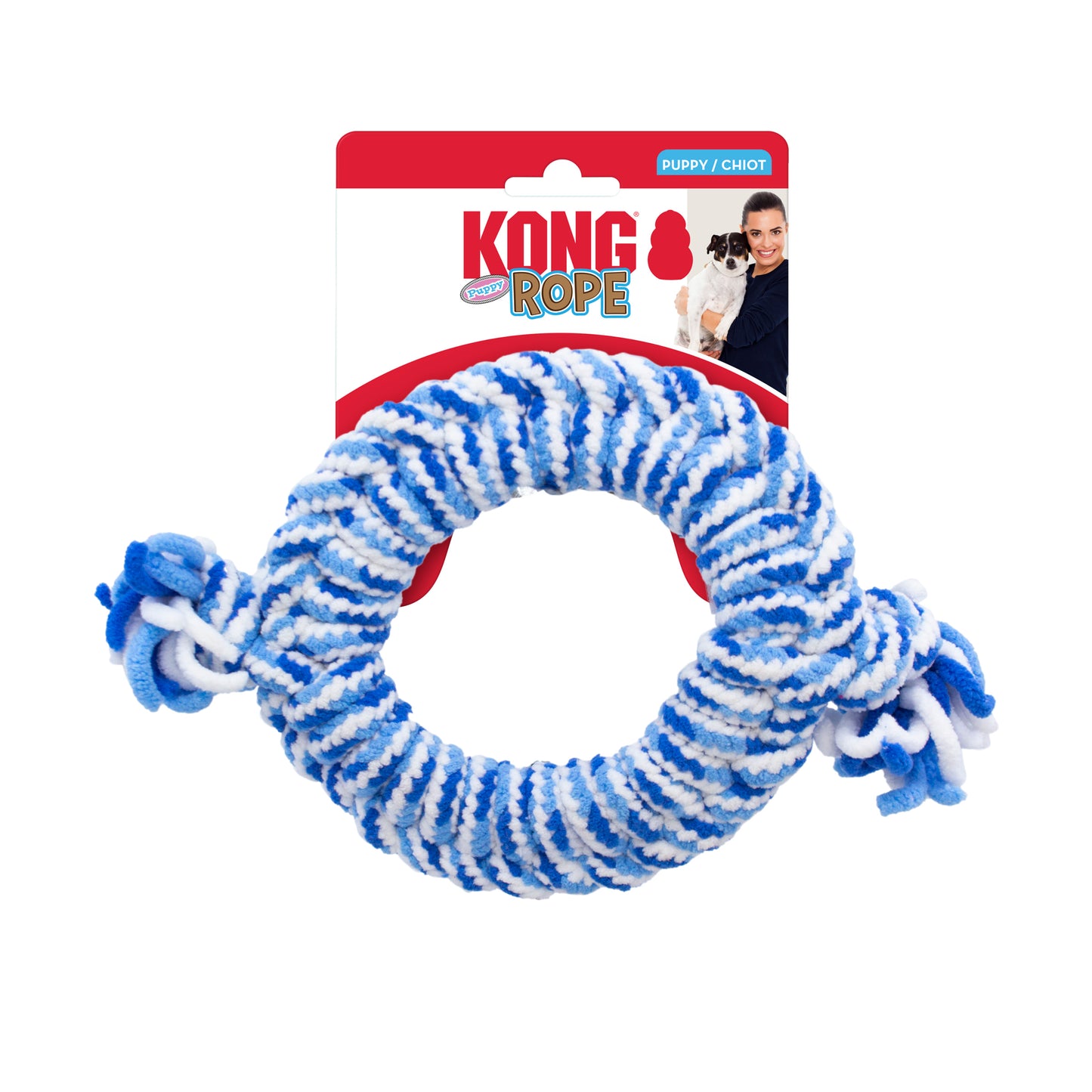 KONG Rope Ring Puppy Assorted Md