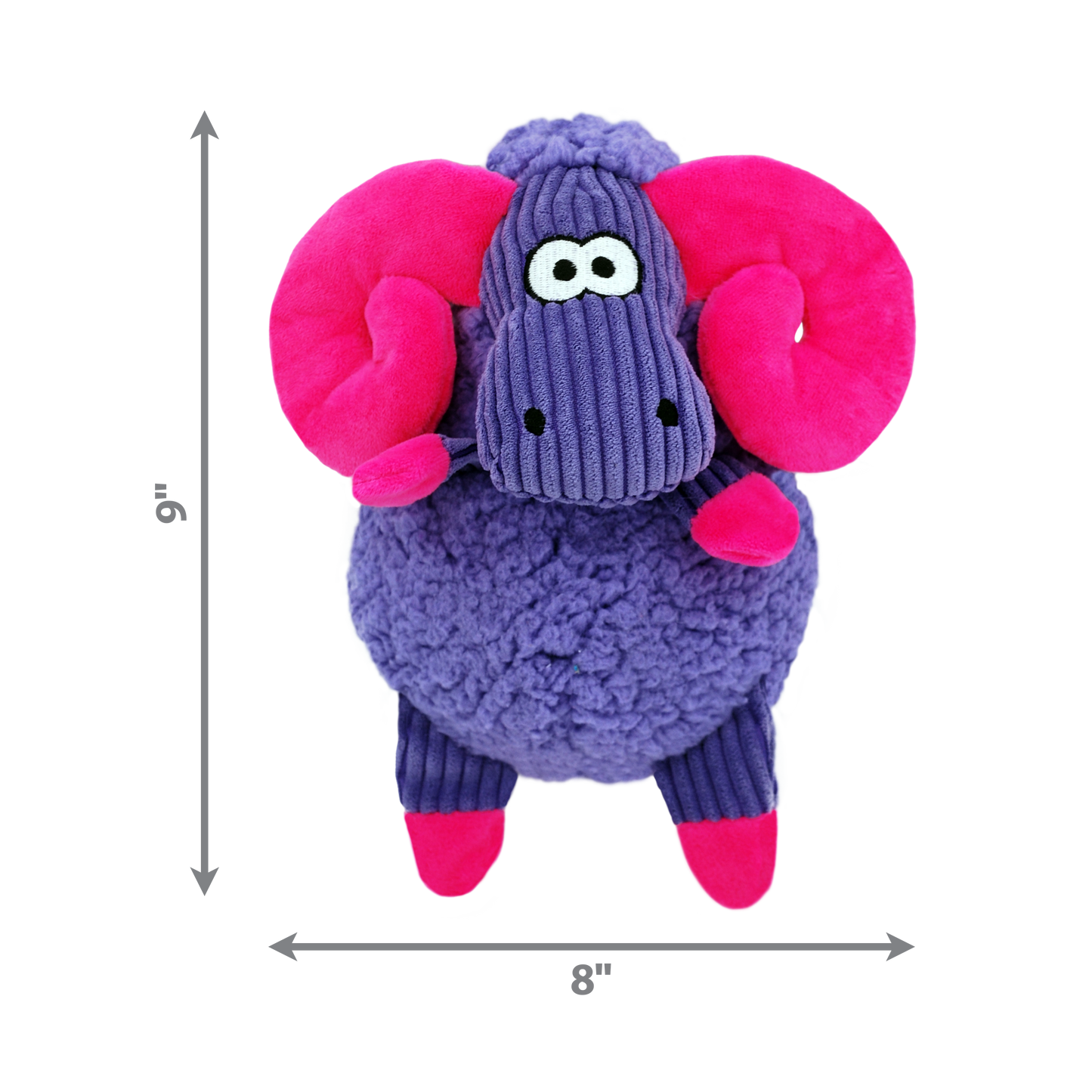 KONG Sherps Floofs Big Horn Medium