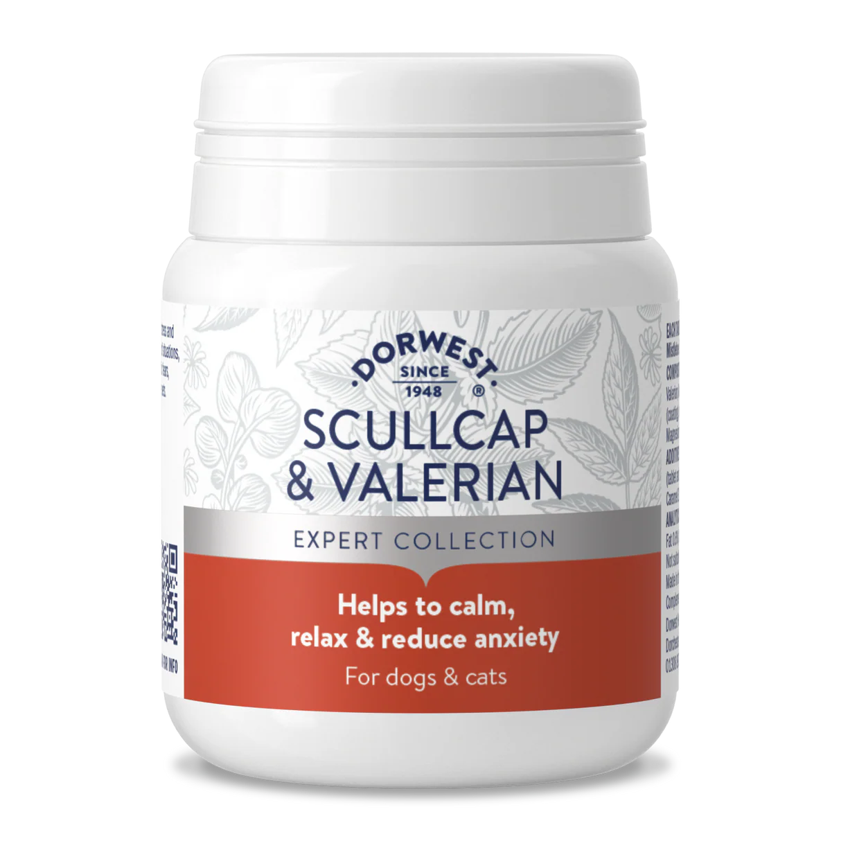Scullcap & Valerian Tablets For Dogs And Cats