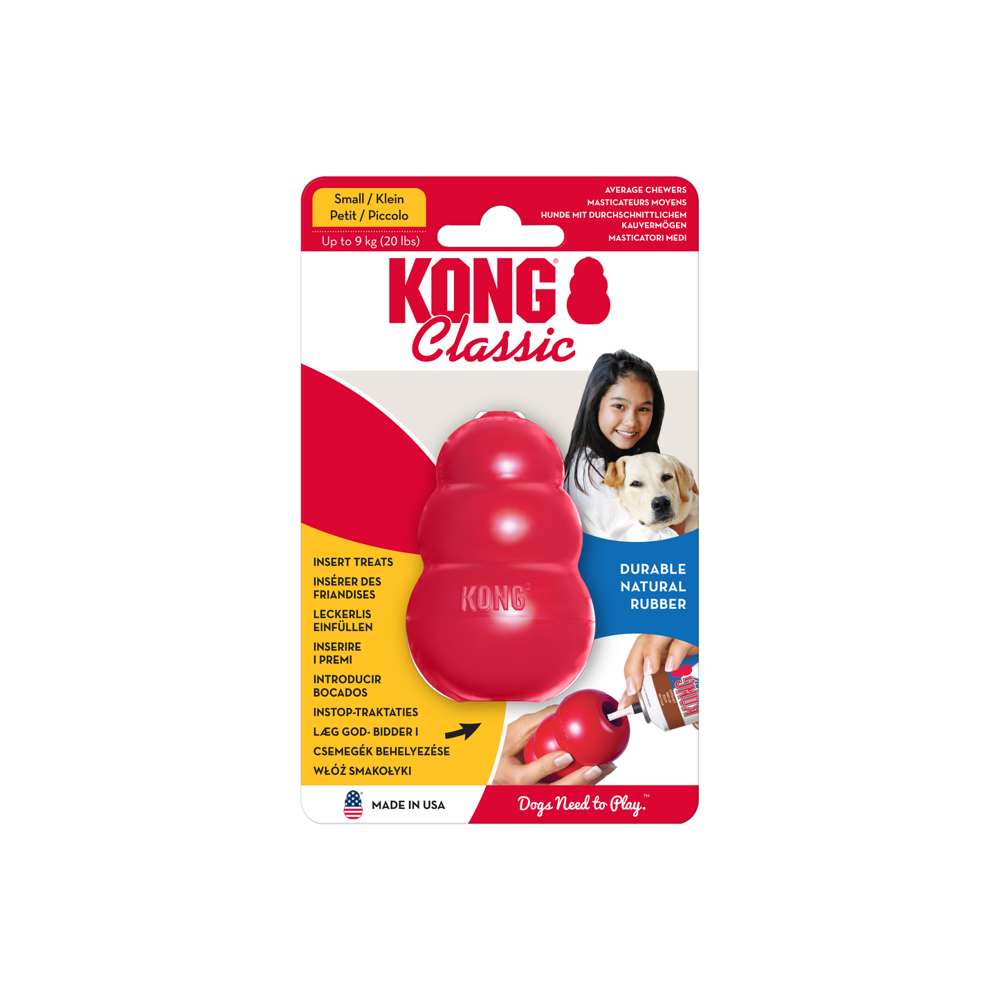 KONG Classic Red