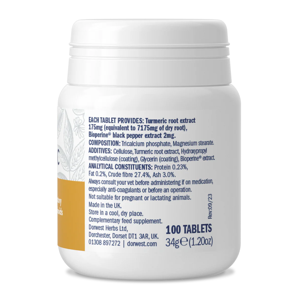 Turmeric Tablets For Dogs And Cats