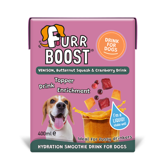 Venison, Butternut Squash and Cranberry Dog Drink 400ml