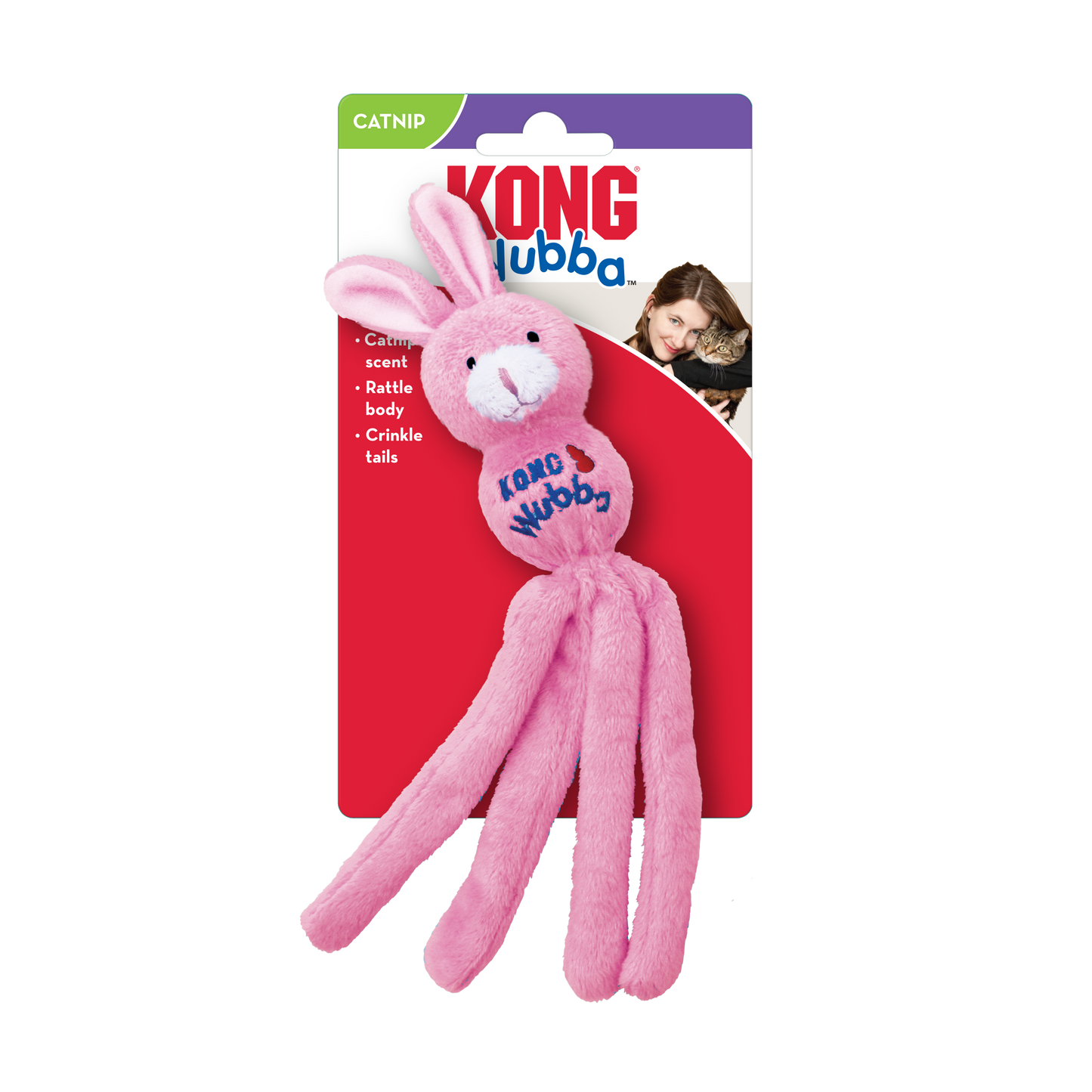 KONG Cat Wubba Bunny