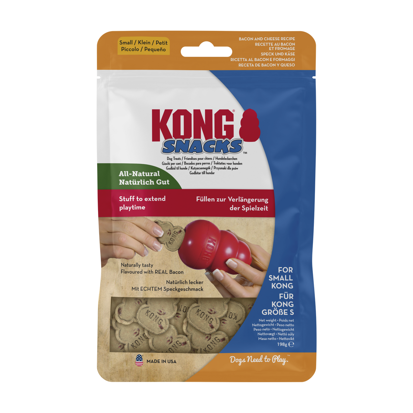 KONG Snacks Bacon and Cheese
