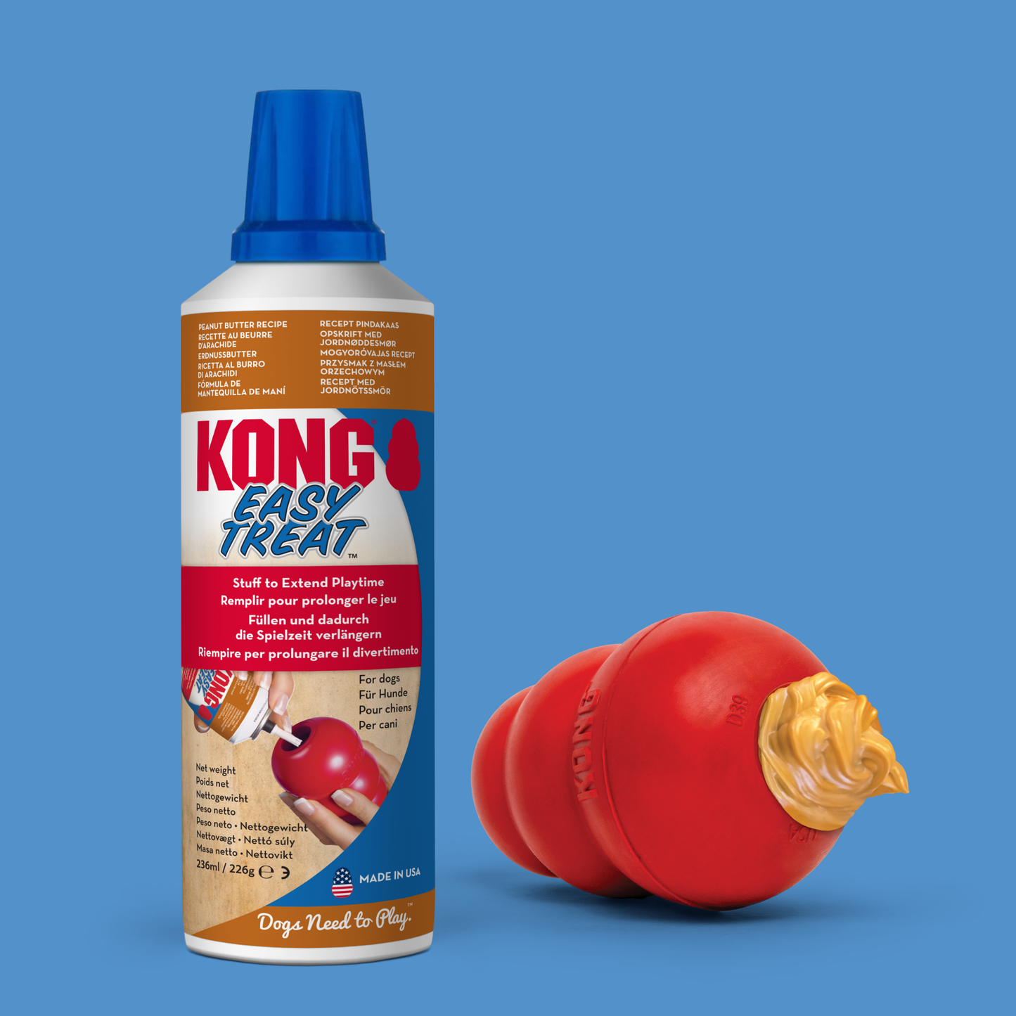 KONG Easy Treat Peanut Butter