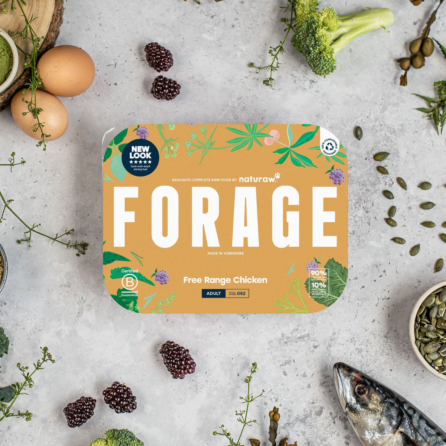 Naturaw Forage: Free Range Chicken 500g