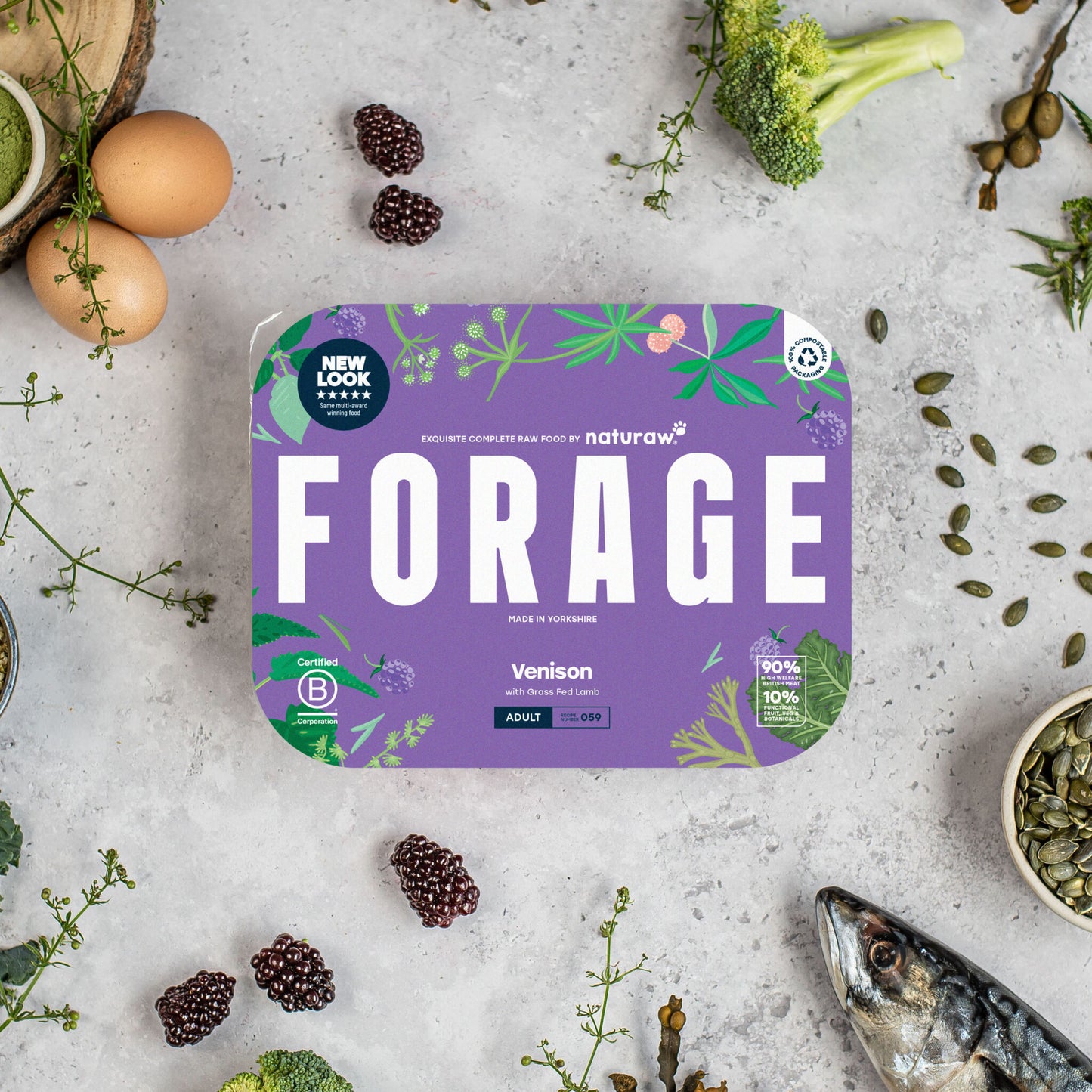 Naturaw Forage: Venison 500g